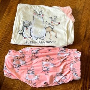 Justice pajama set Kid size XL (18/20)